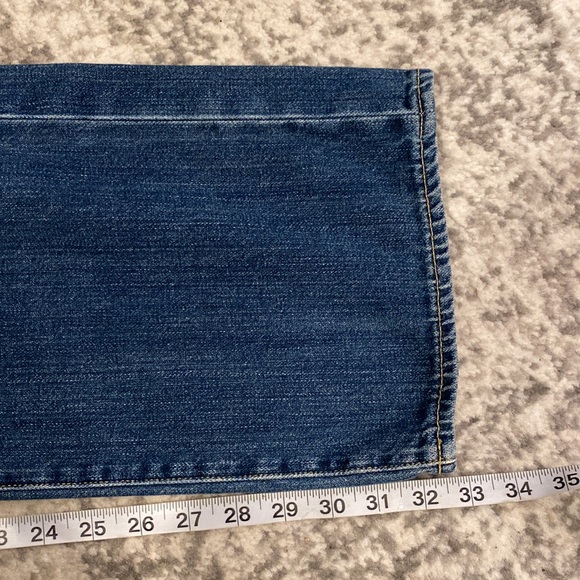 agave denim waterman relaxed straight jeans size 36 100% cotton made in USA EUC - Picture 9 of 9